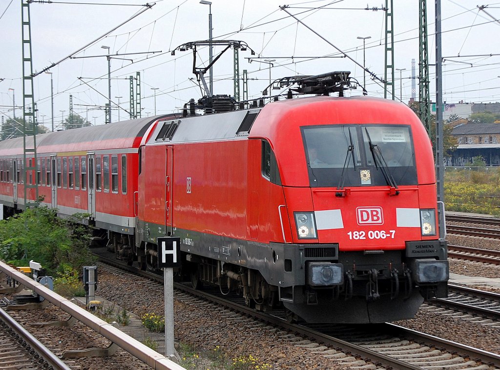 Die 182ér der DB im Regionalverkehr in BerlinBrandenburg