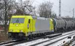 Interessante in Deutschland neue Alpha Trains Mietlok fr RHC ttig, die ehemalige norwegische CargoNet Lok mit der Nr.