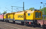 Die schweizer Schienenschleifmaschine RR 16 MS-12 (99 85 9127 110-6 CH-SPENO) der Fa.