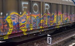 Graffiti gesichtet am 04.07.16 Berlin-Hirschgarten.