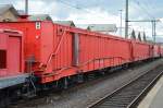 Spezialwagen-Einheit des Tunnelrettungszuges der am DB Werk Fulda statiniert ist, bestehend aus Transportwagen-Nord mit der Nr.