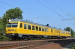 Diverse Gleisbaufahrzeuge und-maschinen/524452/db-netz-mit-dem-limez-iii DB Netz mit dem Limez III (719 045/719 046) zur Fahrwegmessung am 13.09.16 Berlin-Wuhlheide.