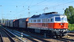 BR 232/515346/232-045-5-mit-einem-gemischten-gueterzug 232 045-5 mit einem gemischten Güterzug am 07.08.16 Berlin Grünau Richtung Schönefeld.