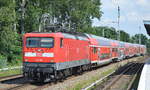 BR 112/582028/re5-nach-roastock-hbf-mit-112 RE5 nach Roastock Hbf. mit 112 104 am 07.07.17 Mühlenbeck bei Berlin