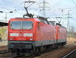 Doppeltraktion 143 030-5 (S Bahn Rhein Ruhr Logo) + 143 176-6 am 20.11.17 BF.
