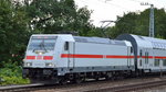 Der IC 2431 nach Cottbus diesen Tag mit Zuglok 146 553-3 am 09.08.16 Berlin-Grünau.