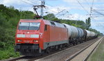 152 008-9 mit Kesselwagenzug am 07.07.16 Berlin-Hohenschönhausen.