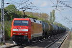 152 044-4 mit Kesselwagenzug am 03.05.16 Berlin-Hohenschönhausen.