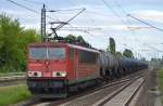 BR 155/435445/155-030-0-mit-kesselwagenzug-am-020615 155 030-0 mit Kesselwagenzug am 02.06.15 Durchfahrt Bhf.Berlin-Hohenschnhausen.