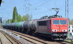 BR 155/562963/155-222-3-am-110517-mit-kesselwagenzug 155 222-3 am 11.05.17 mit Kesselwagenzug Richtung Karower Kreuz Berlin.