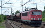 BR 155/583335/155-123-3-mit-gemischtem-gueterzug-am 155 123-3 mit gemischtem Güterzug am 04.07.17 Bf. Flughafen Berlin-Schönefeld.