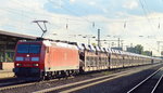BR 185/524521/185-046-0-mit-pkw-transportzug-am-210916 185 046-0 mit PKW-Transportzug am 21.09.16 Bf. Flughafen Berlin-Schönefeld.
