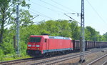 185 349-8 mit einem Güterzug gemischt am 23.05.16 Mönchmühle bei Berlin