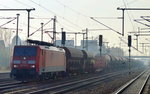 BR 189/527353/189-007-8-mit-gemischtem-gueterzug-am 189 007-8 mit gemischtem Güterzug am 11.11.16 Bf. Flughafen Berlin-Schönefeld.