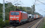 BR 189/583702/189-003-7-mit-containerzug-am-210917 189 003-7 mit Containerzug am 21.09.17 Berlin-Hohenschönhausen.