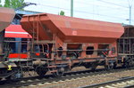 Schüttgutwagen mit dosierbarer Schwerkraftentladung der DB mit der Nr.