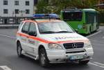 Der Landkreis Fulda in Hessen hat im DRK Rettungsdienst einen schicken MB SUV als Notarztfahrzeug im Einsatz, schick schick, 24.05.14