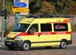krankentransport-hinz-gmbh-berlin/103793/ein-opel-typ-krankentransportfahrzeug-der-fa Ein Opel Typ? Krankentransportfahrzeug der Fa. HINZ (Nr.69), 30.09.09 Berlin-Pankow.