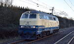 private-evu/910055/railsystems-rp-gmbh-gotha-mit-ihrer Railsystems RP GmbH, Gotha mit ihrer '218 480-2' (NVR: '92 80 1218 480-2 D-RPRS') am 04.03.26 Höhe Bahnhof Berlin-Hohenschönhausen.