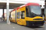 Hier noch mal die SWING Straenbahn in etwas anderer Version vom polnischen Hersteller pesa, InnoTrans 2010, 24.09.10 