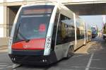 Wirklich beeindruckt hat mich die neue hochmoderne Niederflurstraenbahn Solaris Tramino vom Bushersteller SOLARIS, die durch Design und Inneneinrichtung zu berzeugen wei, InnoTrans 2010, 24.09.10