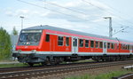 Steuerwagen des Kreuzfahrer-Shuttle (Cruise Train Berlin) zwischen Warnemünde und Berlin angeschoben von 112 102-9 am 04.05.16 Mönchmühle bei Berlin.