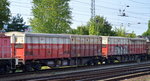 Österreichischer 8-achsiger Tragwagen für den Transport von MOBILER-Behältern der Rail Cargo Group (ÖBB) aus Österreich mit der Nr.