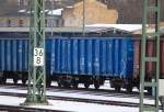 Offener Gterwagen der polnischen PKP Cargo mit Kohle beladen, eingestellt mit der Nr.