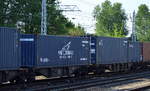 Die NYK Logistics (Deutschland) GmbH mit unterschiedlichen Standart-Containern am 17.05.17 Berlin-Springpfuhl.