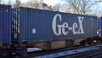 container/598781/grosser-45233r-container-der-niederlaendischen-ge-ex Großer 45ér Container der niederländischen Ge-eX Logistics Bv am 05.02.18 Berlin-Hirschgarten.