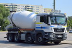 Betonmischfahrzeuge/524860/man-tgs-35400-betonmischfahrzeug-vom-fuhrunternehmen MAN TGS 35.400 Betonmischfahrzeug vom Fuhrunternehmen BORN am 08.06.16 Berlin-Marzahn.