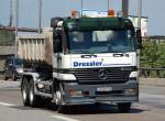 MB ACTROS 3340 Abrollkipper der Fa.