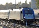 PKP IC 5 370 001 1251 mit dem Berlin-Warschau-Express zur Bereitstellung am 13.10.11 Berlin Greifswalder Str.