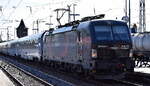 pkp-intercity-sp-ka-z-oo-warszawa-pkpic/913337/pkp-intercity-sp-z-oo-warszawa PKP Intercity Sp. z o.o., Warszawa [PL] mit der geleasten Cargounit Vectron '5370 096-7', Name: 'Waldemar' [NVR-Nummer: 91 51 5370 096-7 PL-ID] und einem EC Richtung Polen am 15.04.26 im Bahnhof Ruhland.