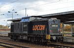 BR 203/588613/locon-218-203-124-3-am-201117 LOCON 218 (203 124-3) am 20.11.17 Bf. Flughafen Berlin-Schönefeld.