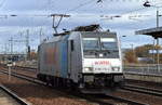 Die polnische LOTOS mit der Railpool-Lok E 186 276-2 am 20.11.17 BF.
