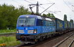 br-383-in-tschechien-siemens-vectron/585776/cd-cargo-mit-der-vectron-383 CD Cargo mit der Vectron 383 004-9 und KLV-ZUg (LKW-WALTER Trailer) am 27.07.17 Berlin-Hohenschönhausen.