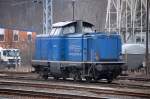 Die blaue EGP-Lok 212 272-9 (92 80 1212 272-9 D-EGP) Berlin Greifswalder Str.