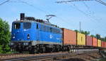 diverse-loks/584528/egp-140-824-4-mit-containerzug-am EGP 140 824-4 mit Containerzug am 15.06.17 Berlin-Wuhlheide.