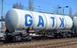 Kesselwagen vom Einsteller GATX Rail Germany eingestellt in den Niederlanden mit der Nr.