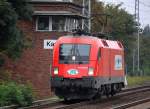 ITL Leasingtaurus der BB, 1116 233-6 (Siemens, Bj.2004) auf Leerfahrt Richtung Bernau, 06.10.09 Berlin-Karow.