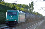 ITL 185 633-0 mit Kesselwagenzug am 13.05.16 Berlin-Hohenschönhausen.