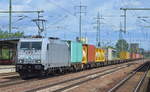 ITL 185 622-8 (119 003-1) mit Containerzug am 06.07.16 Bf.