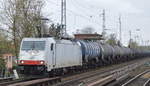 diverse-loks-und-gueterwagen/550106/itl-186-139-2-mit-kesselwagenzug-leer ITL 186 139-2 mit Kesselwagenzug (leer) Richtung Stendell am 05.04.17 Berlin-Karow.
