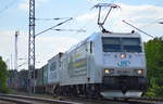 ITL 185 548-5 mit Containerzug am 22.05.17 Berlin-Wuhlheide.