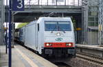 ITL E 186 139-2 mit Containerzug am 27.07.17 BF. Berlin-Hohenschönhausen.