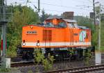 Wie so viele Bahnfahrzeuge in Berlin und Umgebung hat auch LOCON 201 (98 80 3201 211-0 D-LOCON) in diesen Sommerferien ordentlich Schmierereien abbekommen, nun sind die Ferien vorbei und die Malereien