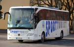 MB TOURISMO Reisebus aus Polen der Fa. SPORTTURIST, 18.01.12 Berlin-Knobelsdorffstr.