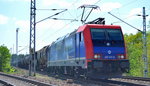 Re 482/524705/re-482-037-9-fuer-infra-leuna Re 482 037-9 für Infra Leuna mit Kesselwagenzug am 09.05.16 Berlin-Wuhlheide. 