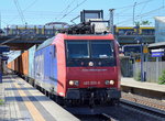 Re 482 033-8 für HSL mot Containerzug am 08.06.16 Berlin-Hohenschönhausen.
